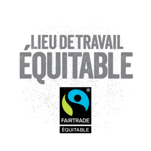 La Fédération des Communautés Culturelles de l'Estrie est fière d'avoir obtenue la désignation Lieu de travail équitable délivrée par Fairtrade Canada, l'Association québécoise du commerce équitable et le Réseau canadien du commerce équitable.